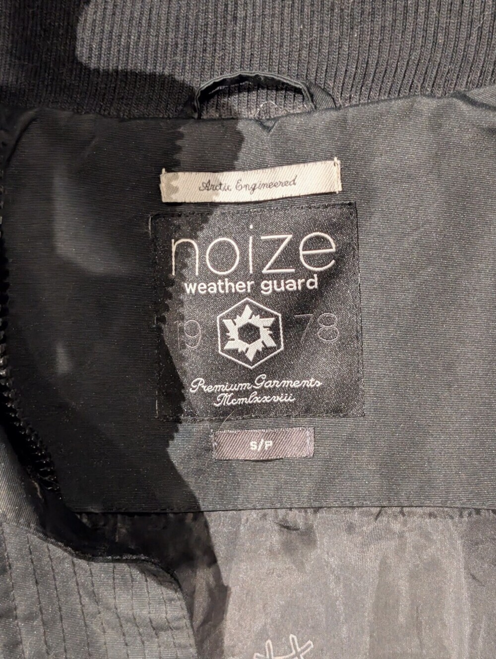 Noize Black Parka Coat with Faux Fur Hood - Picture 8 of 11
